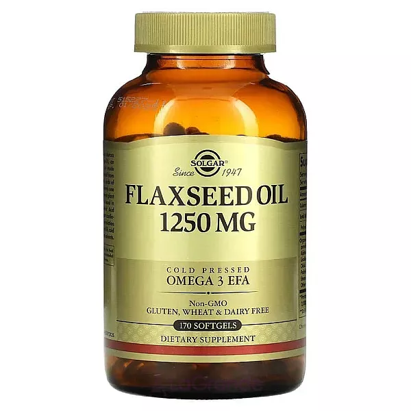 Solgar Flaxseed Oil 1250 mg ĳ������ ������� 