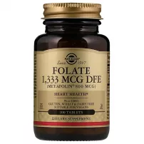 Solgar Folate (As Metafolin) 800 mcg ĳ������ ������� "��볺�� ������� � ���� �����������", 800 ���