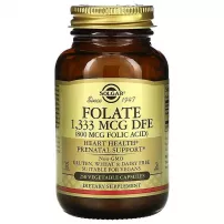 Solgar Folate (Folic Acid) 800 mcg ĳ������ ������� "��볺�� �������", 800 ���