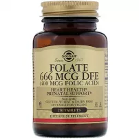 Solgar Folate (Folic Acid) 400 mcg ĳ������ ������� "��볺�� �������", 400 ���