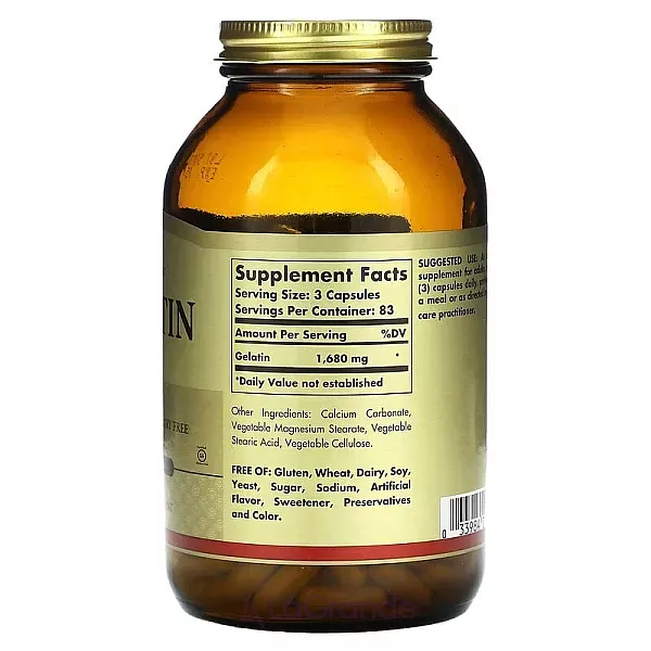 Solgar Gelatin ĳ������ ������� 