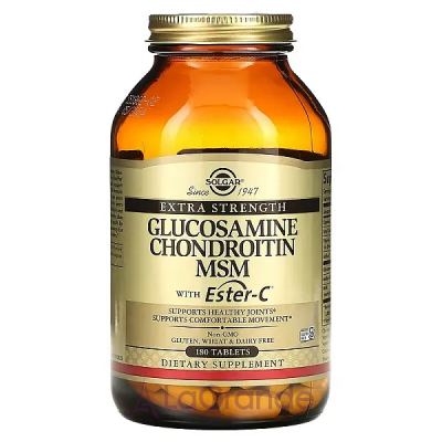 Solgar Glucosamine Chondroitin MSM With Ester-C ĳ  