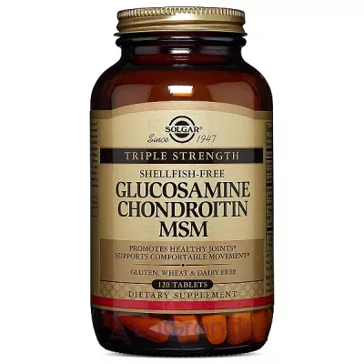 Solgar Glucosamine Chondroitin MSM Triple Strength ĳ  