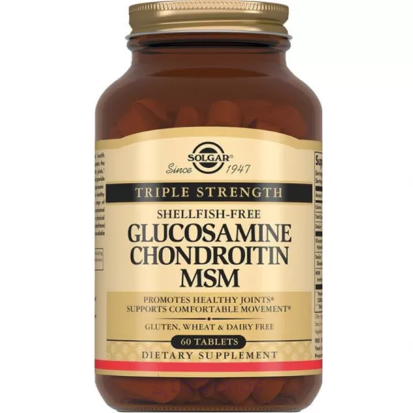 Solgar Glucosamine Chondroitin MSM Triple Strength ĳ������ ������� 
