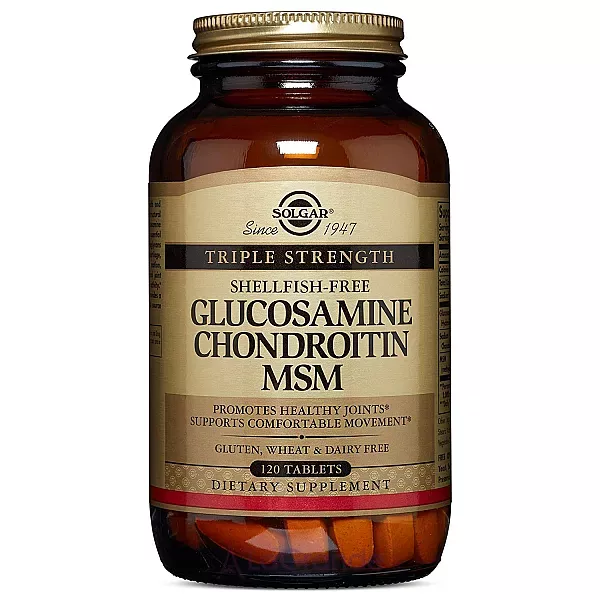 Solgar Glucosamine Chondroitin MSM Triple Strength ĳ������ ������� 