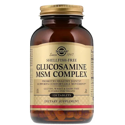 Solgar Glucosamine MSM Complex  