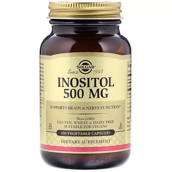 Solgar Inositol 500 mg ĳ������ ������� ��� �������� ����� �� ������� ������� 
