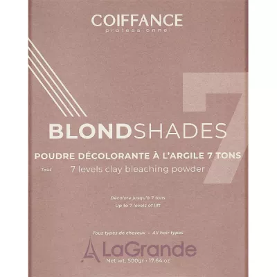 Coiffance Professional Blondshades 7 Levels Clay Bleaching Powder      