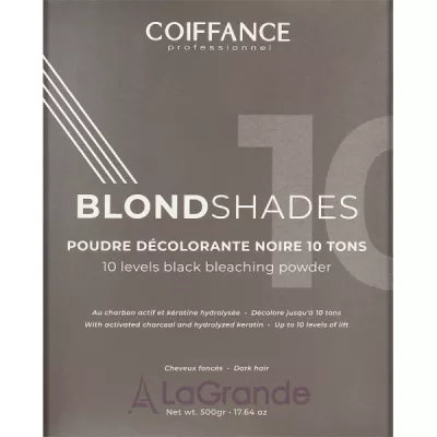 Coiffance Professional Blondshades 10 Levels Black Bleaching Powder       