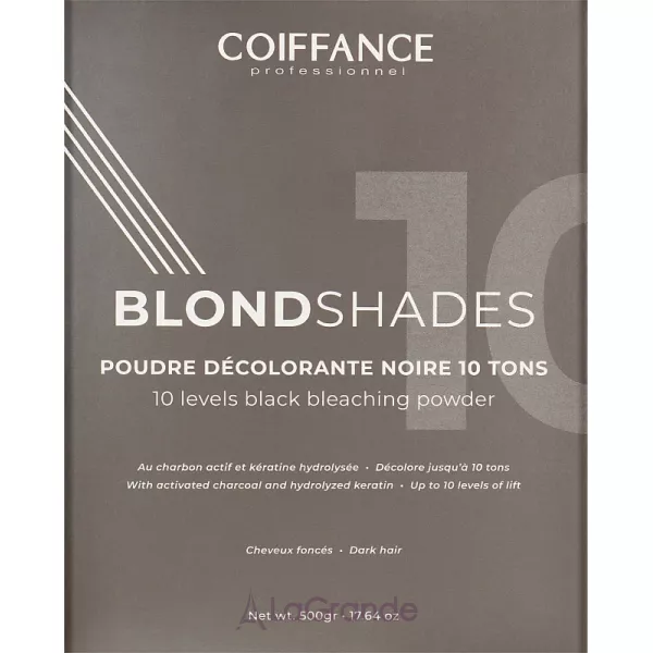 Coiffance Professional Blondshades 10 Levels Black Bleaching Powder ����������� ����� ��� ����� � �������������� �����