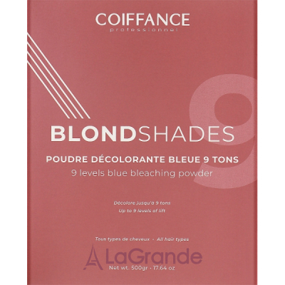 Coiffance Professional Blondshades 9 Levels Blue Bleaching Powder    , 