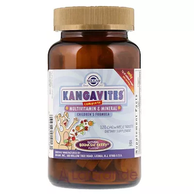 Solgar Kangavites Multivitamin & Mineral Childrens Formula ³   