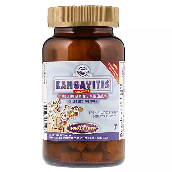Solgar Kangavites Multivitamin & Mineral Childrens Formula ³����� ��� ���� 