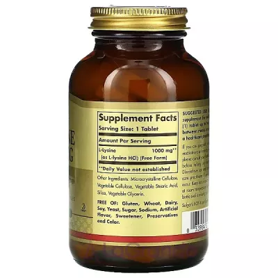 Solgar L-Lysine 1000 mg   