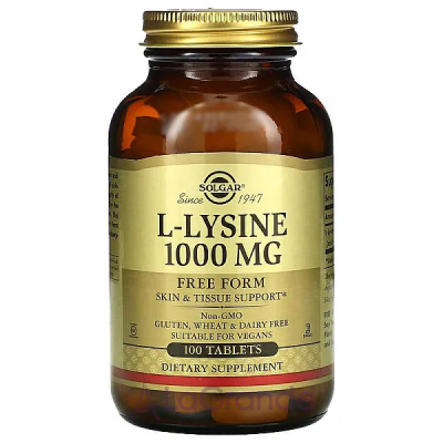 Solgar L-Lysine 1000 mg   