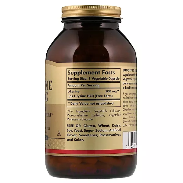 Solgar L-Lysine 500 mg ĳ������ ������� 
