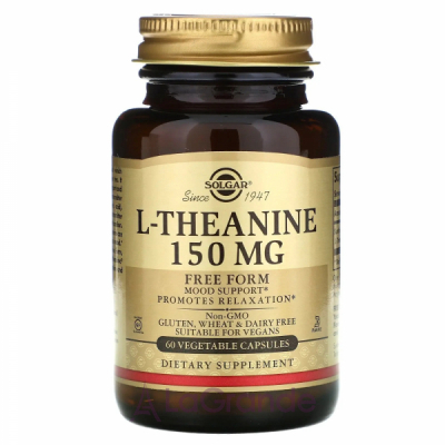 Solgar L-Theanine 150 mg ĳ  