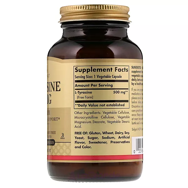 Solgar L-Tyrosine 500 mg ĳ������ ������� 
