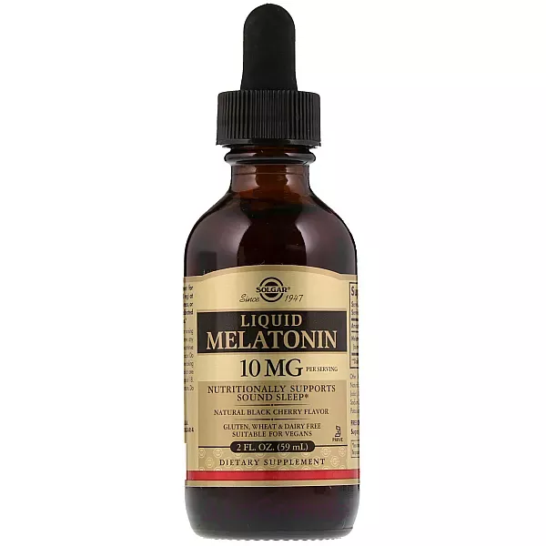 Solgar Liquid Melatonin 10 mg ĳ������ ������� ��� ����������� ��� 
