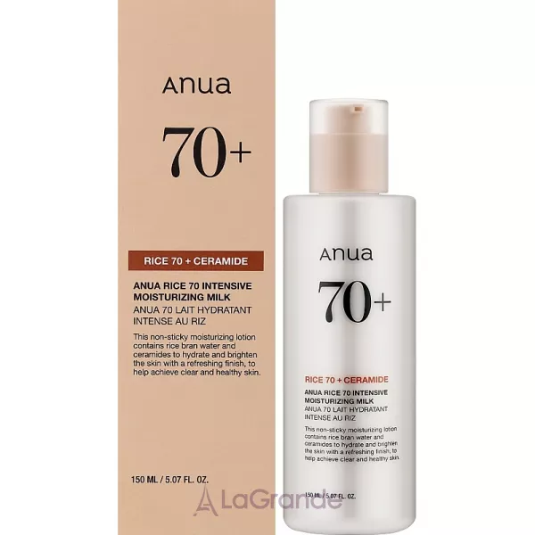 Anua Rice 70 Intensive Moisturizing Milk ���������� ������������� ������� � ����� � �����������