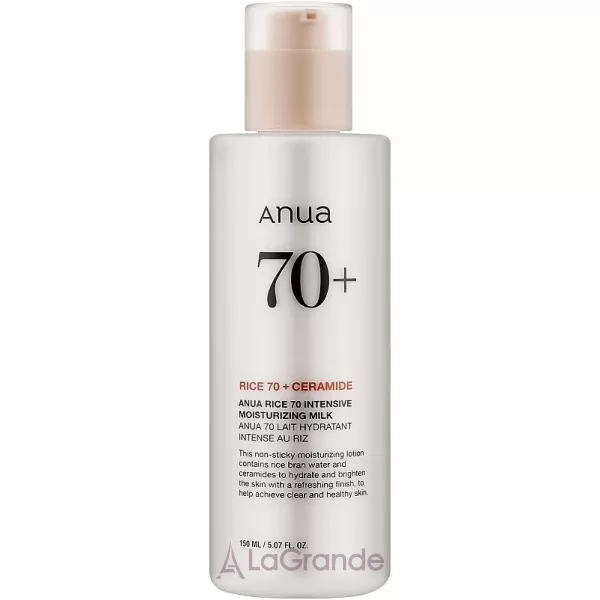 Anua Rice 70 Intensive Moisturizing Milk ���������� ������������� ������� � ����� � �����������