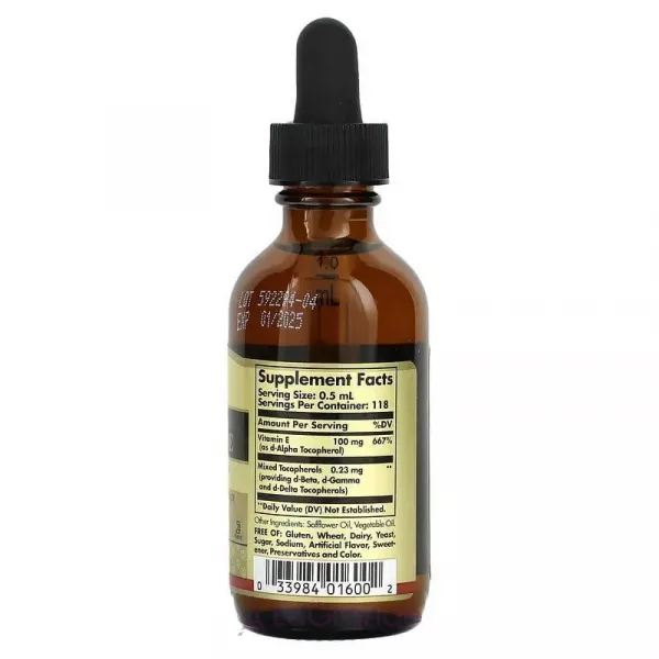 Solgar Liquid Vitamin E ĳ������ ������� 