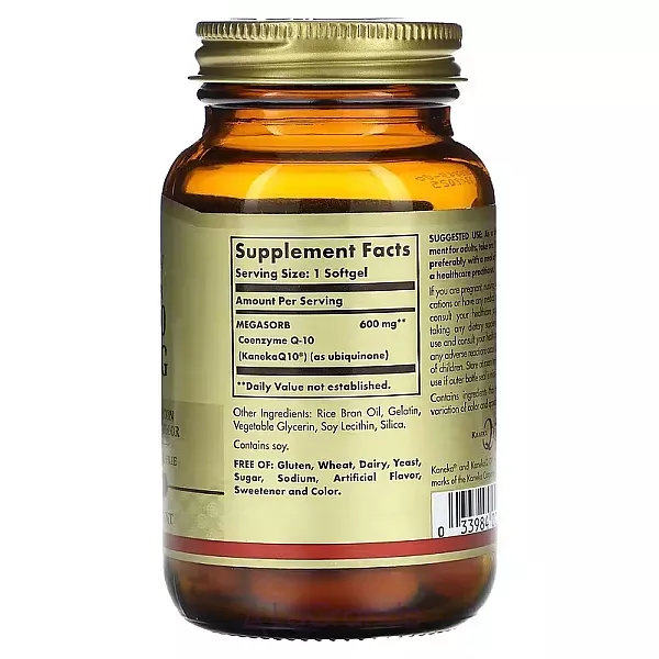 Solgar Megasorb CoQ-10 600 mg ĳ������ ������� 
