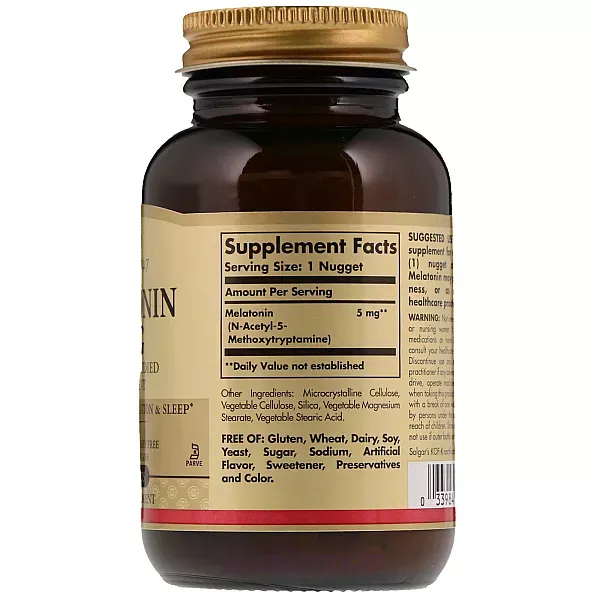 Solgar Melatonin 5 mg ĳ������ ������� ��� ����������� ��� 