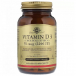 Solgar Vitamin D3 (Cholecalciferol) 55 mcg (2200 IU) 50pcs