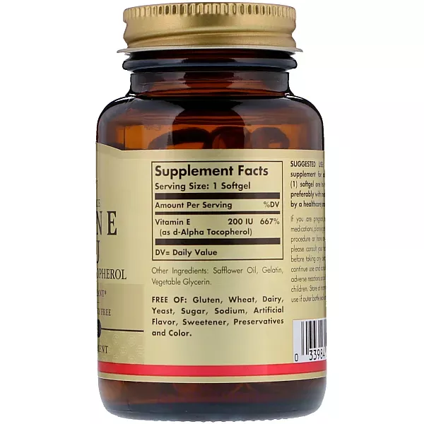 Solgar Vitamin E 134 mg (200 IU) ĳ������ ������� 
