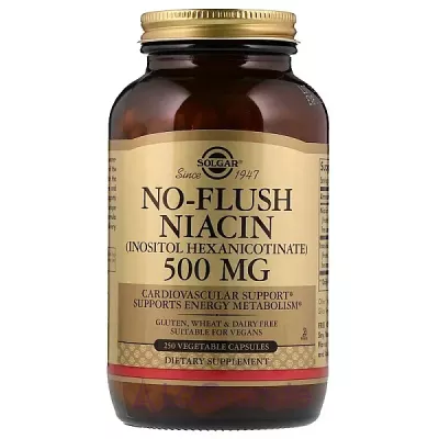 Solgar No-Flush Niacin 500 mg ĳ  