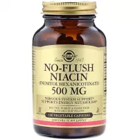 Solgar No-Flush Niacin 500 mg ����������� ������� "������", 500 ��