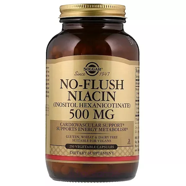 Solgar No-Flush Niacin 500 mg ĳ������ ������� 