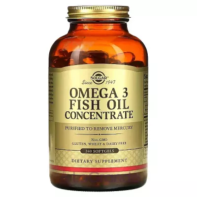 Solgar Omega-3 Fish Oil Concentrate ĳ  