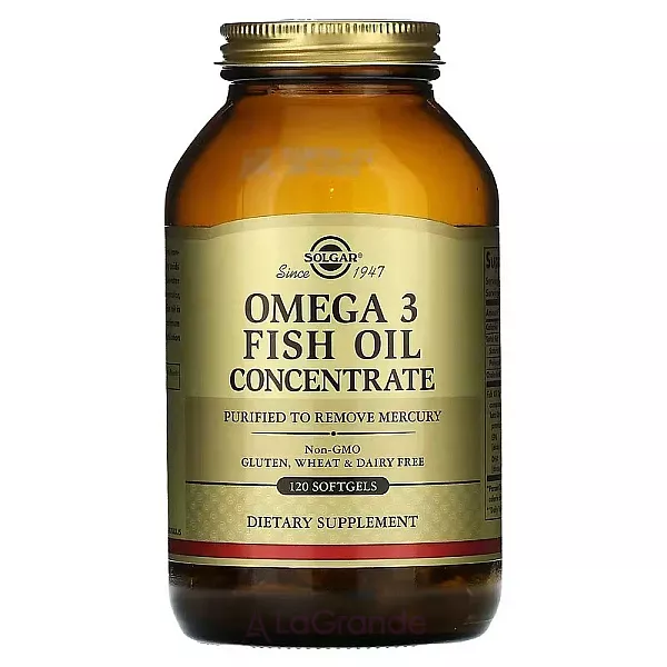 Solgar Omega-3 Fish Oil Concentrate ĳ������ ������� 