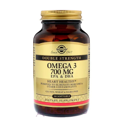 Solgar Omega-3 EPA & DHA 700 mg ĳ  