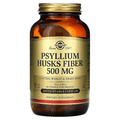 Solgar Psyllium Husks Fiber 500 mg ĳ  