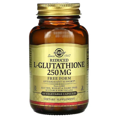 Solgar Reduced L-Glutathione Free Form 250 mg ĳ  