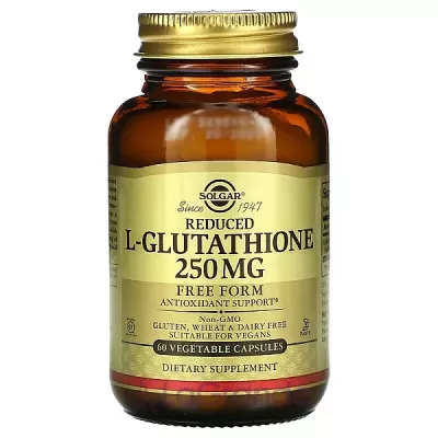 Solgar Reduced L-Glutathione Free Form 250 mg ĳ  