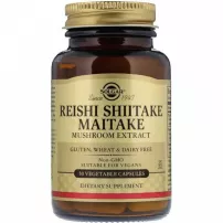 Solgar Reishi Shiitake Maitake Mushroom Extract ����������� ������� "�������� ����� �����, ������� � �������"