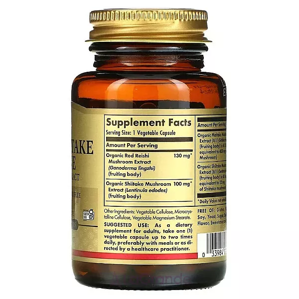 Solgar Reishi Shiitake Maitake Mushroom Extract ĳ������ ������� 