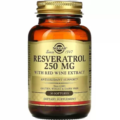 Solgar Resveratrol 250 mg      