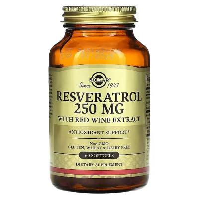 Solgar Resveratrol 250 mg      