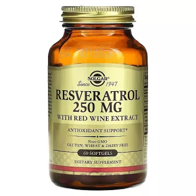 Solgar Resveratrol 250 mg      