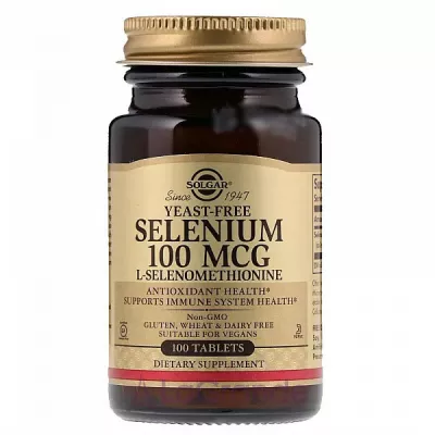 Solgar Selenium Yeast-Free 100 mcg   