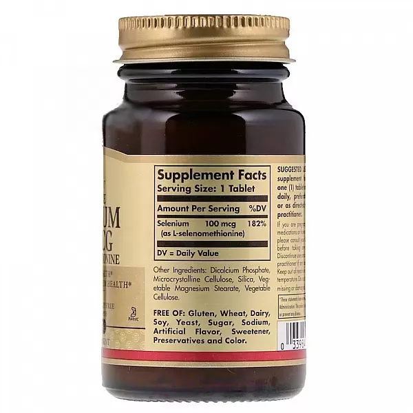 Solgar Selenium Yeast-Free 100 mcg ĳ������ ������� 
