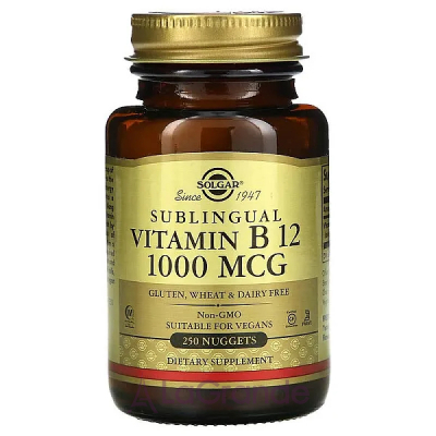 Solgar Sublingual Vitamin B12 1000 mcg   