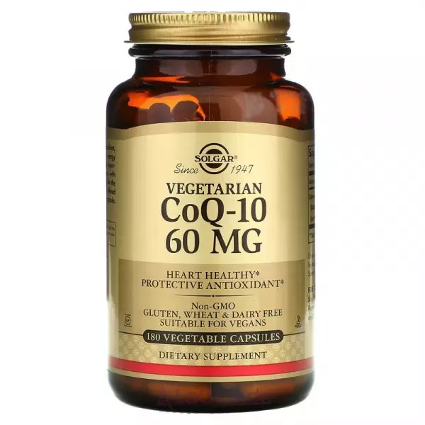 Solgar Vegetarian CoQ-10 60 mg ĳ������ ������� ��� ���������������� ������� 
