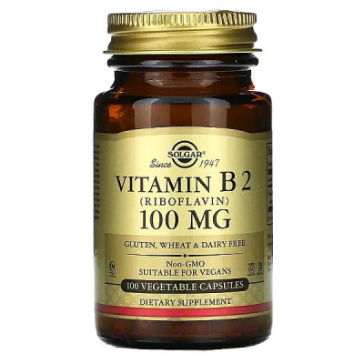 Solgar Vitamin B2 100 mg   