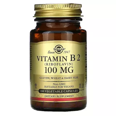 Solgar Vitamin B2 100 mg   